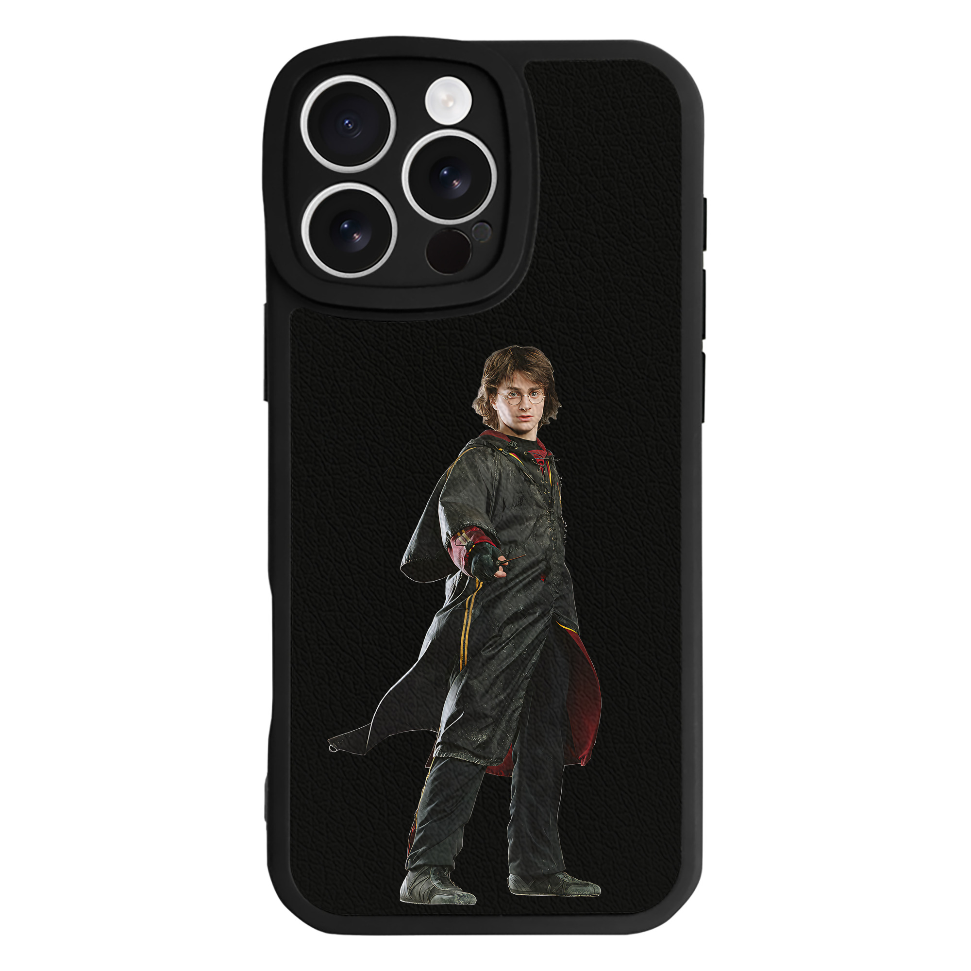 （画像用） Harry Potter ハリー・ポッターシリーズ 【iPhone 16シリーズ対応】シリコンスマホケース（レザー調） 材質：シリコン